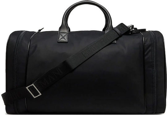 Emporio Armani Σακ Βουαγιάζ Μαύρο Υφασμάτινο