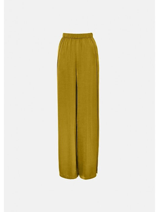 Women's Satin Pantaloons Olive