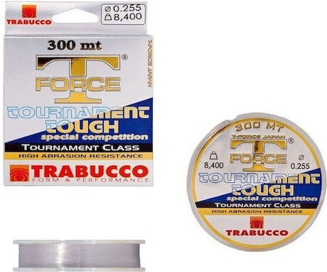 Trabucco T-force Fishing Line Transparent 150m / 0.45mm