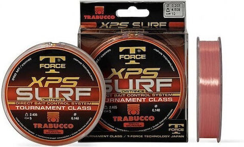 Πετονιά Trabucco T-force Xps Surf Distance Χρωμα Ροζ Μεγεθος 0.221
