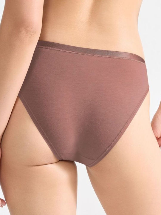 Go Daily Women's Briefs 3Pack Brown