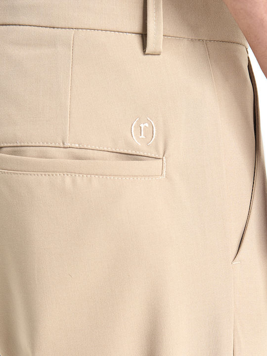 Perth Παντελόνι Chino σε Tapered Γραμμή Καφε