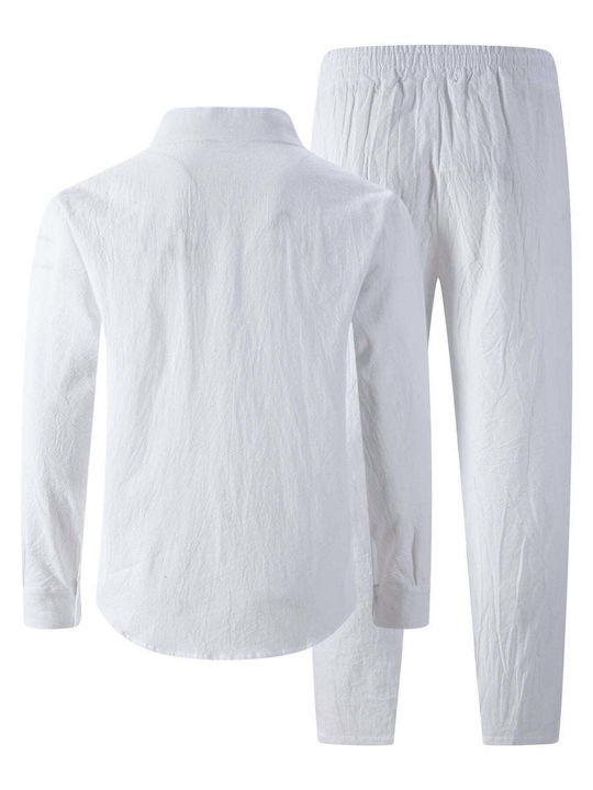 Trousers Set White
