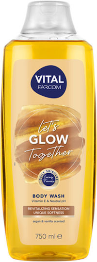 Farcom Vital Αφρόλουτρο Glow 750ml