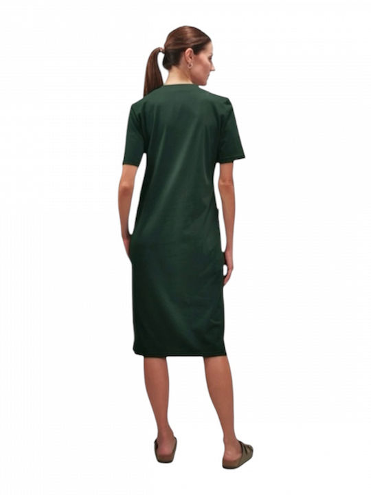Billys' Fashion Καλοκαιρινή Γυναικεία Ρόμπα Κυπαρισσι 26069-