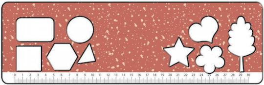 533587 Drawing Pad Must Team 23x33cm 40 Sheets Self-Adhesive Stencil 2 Pages Color 2 Designs Girl 2 Sets 12 Pieces Set 12 Pieces