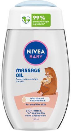 Nivea Baby Massage Öl für Feuchtigkeit 200ml