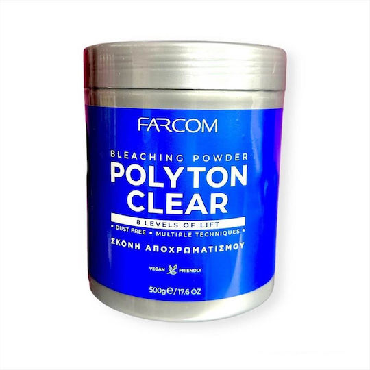 Farcom Polyton Clear Blue Σκόνη Ξανοίγματος έως 8 Τόνους 500gr