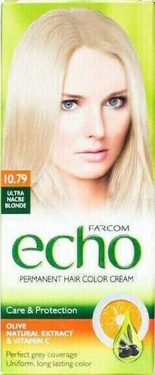 Farcom Echo Vopsea De Păr 10.79 Blond Ultra Nacar 60ml