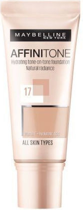 Maybelline Affinitone Liquid Foundation 17 Rose Beige 30ml