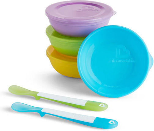 Munchkin Feeding Set Plastic Multicolour 6pcs