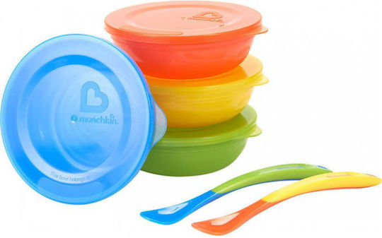 Munchkin Feeding Set Plastic Multicolour 6pcs