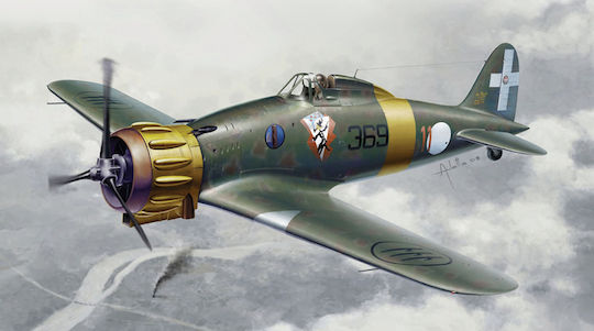Italeri 1:48 Mc.200 Saetta Static Model