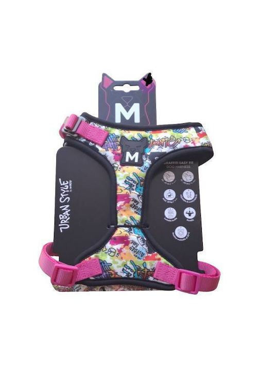 M-pets Urban Style Graffiti Easy Fit Hundegeschirre S Halsumfang 28-33cm Brust 41-51cm M-pets Urban Style Graffiti Easy Fit Hundegeschirre S Halsumfang 28-33cm Brust 41-51cm