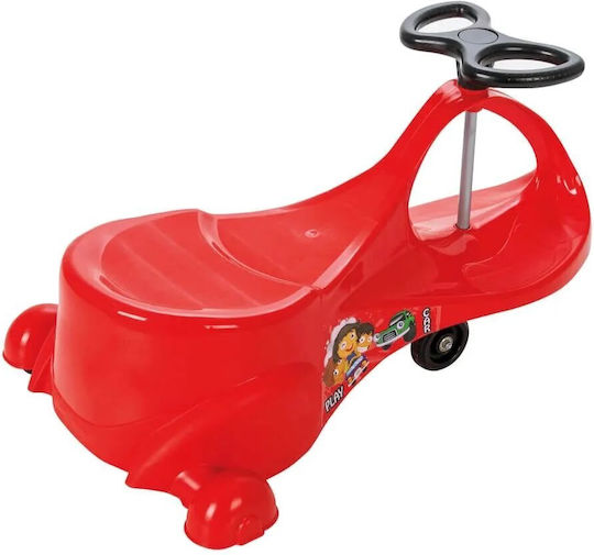 Foot-to-Floor One-Seater Red Car