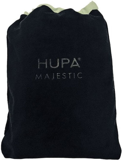 Hupa Microfiber Body Towel 380gr/m² with Case Black 175x80cm