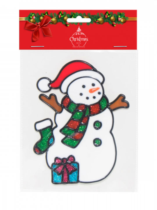Weihnachtsaufkleber Fenster 12x15cm 4Stücke 0660021
