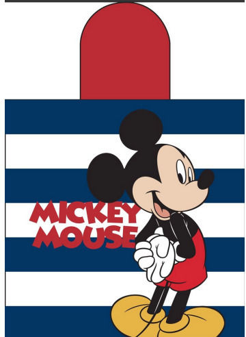 Πόντσο Θαλάσσης Quick Dry Disney Home Mickey 193 50x100 White-dark Blue