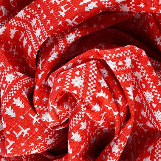 Excellent Houseware Christmas Tablecloth Red L180xW130cm.