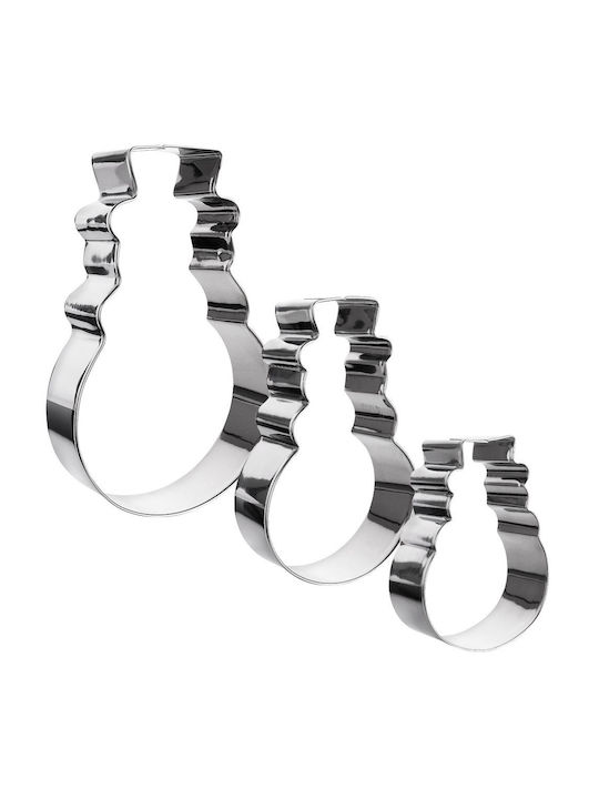 Vilde Cookie Cutter Snowmen 3 Pieces Vilde Cookie Cutter Snowmen 3 Pieces