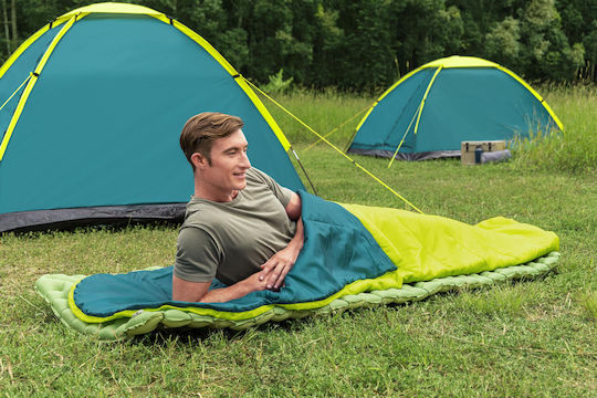 Bestway Sleeping Bag Μονό 2 Εποχών Lime