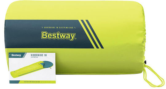 Bestway Sleeping Bag Μονό 2 Εποχών Lime