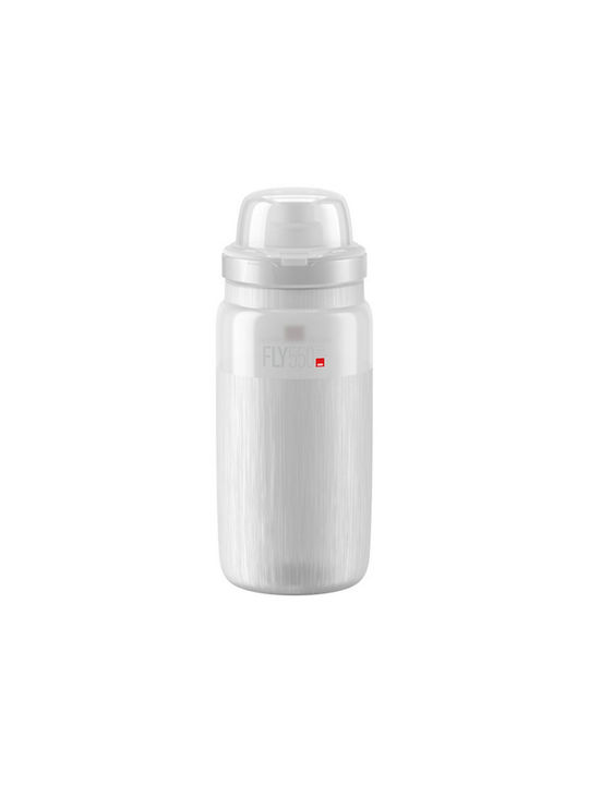 Elite Wasserflasche Kunststoff Radfahren 550ml Transparent