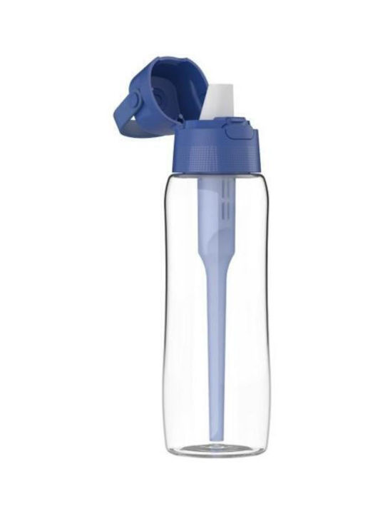 Dafi Παγούρι Πλαστικό με Φίλτρο 600ml Μπεζ