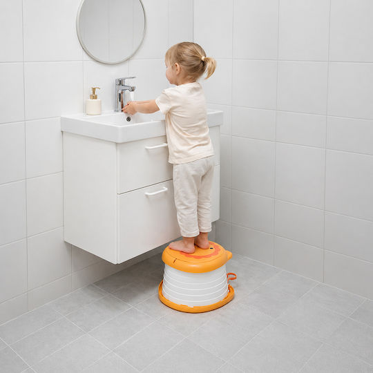 Tragbares Töpfchen Orange bis 50kg