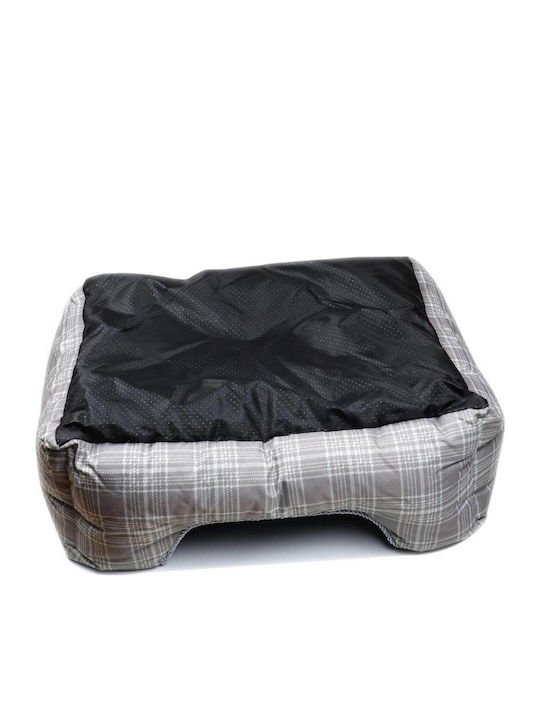 Animal Sofa Dog Bed Blue/Brown 110x80cm