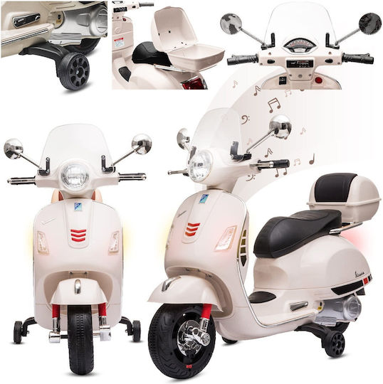 Вдъхновен Scooter with Trunk Електрическо Бял