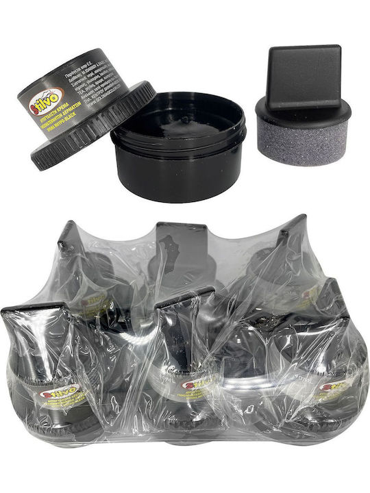 Sidirela Schuhpflegeprodukt Selbstglänzende Schuhpaste Schwarz-Braun 40ml