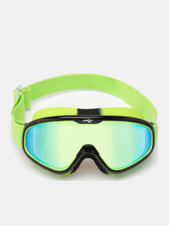 Aquaspeed Kids Swimming Goggles with Anti-Glare Lenses Green