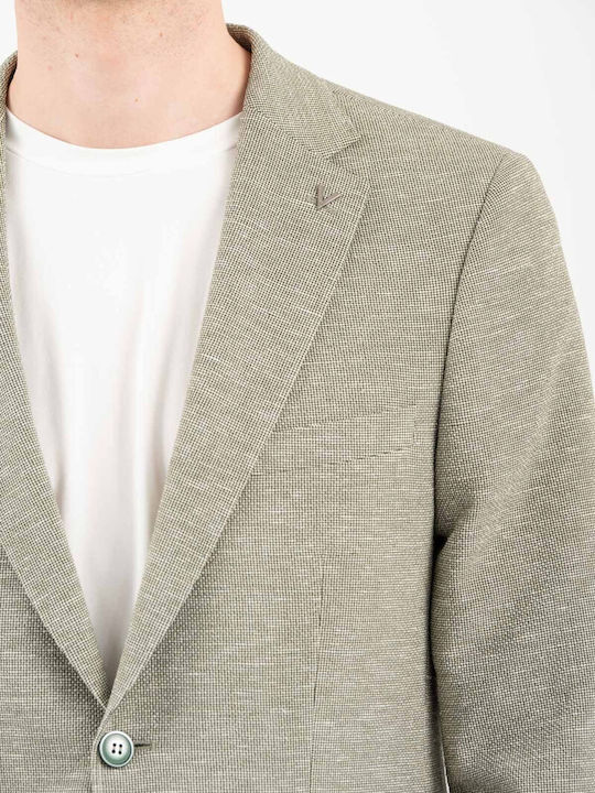 Men's Suit with Slim Fit Barozi Green