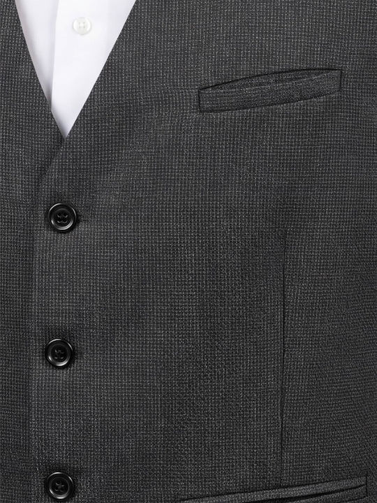 Men’s Vest Gray Anthracite