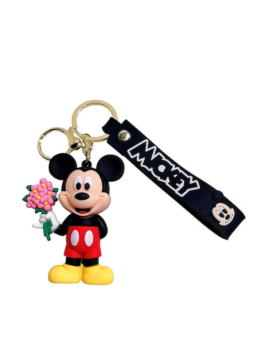 Set Joy Box Kids Breloc Mickey Mouse Disney Figurină 3 Brelocuri Trandafiri Negri Săpun Kinder Bueno