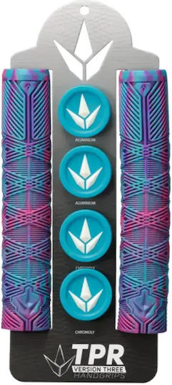 Blunt V3 Freestyle Scooter Grips Pink Teal Purple