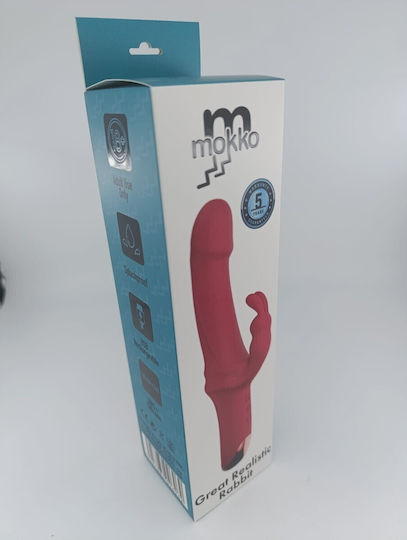 Mokko Toys Vibrator Realistic Roșu