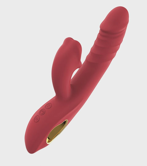 Passion Labs Δονητής Rabbit Χρυσός