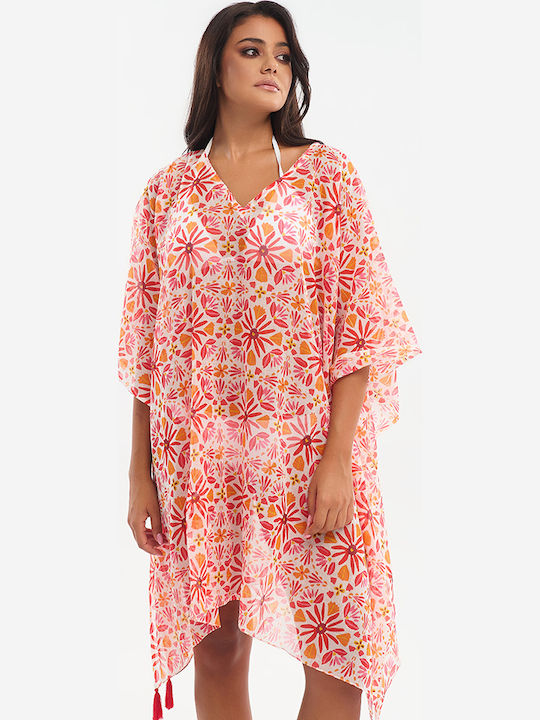 Ble Resort Collection Καφτάνι Παραλίας Multicolor