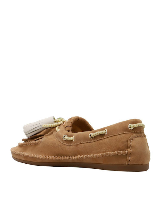 Γυναικεία Loafers σε Μπεζ Χρώμα