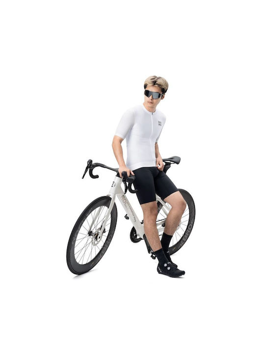 Rockbros Men's Short Sleeve Cycling Jersey White