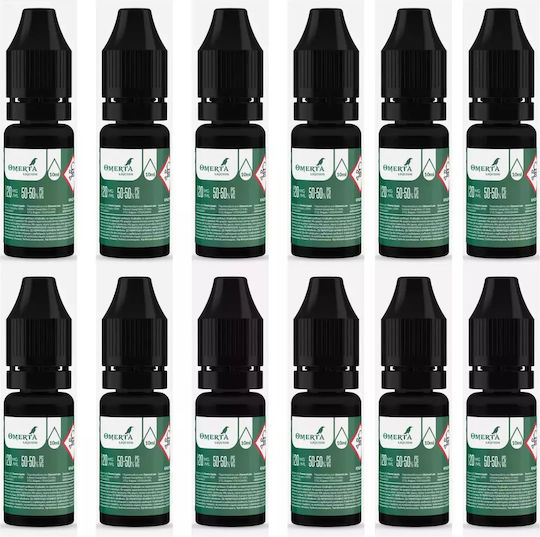Omerta Nix Booster Nicotine 20mg 50/50 VG/PG 12 x 10ml
