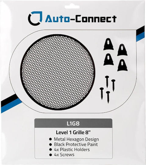 L1g8 Auto-connect Hexagon Speaker Grille Level 1 8"