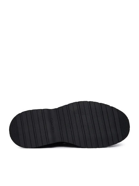 Δερμάτινα Ανδρικά Loafers σε Μαύρο Χρώμα