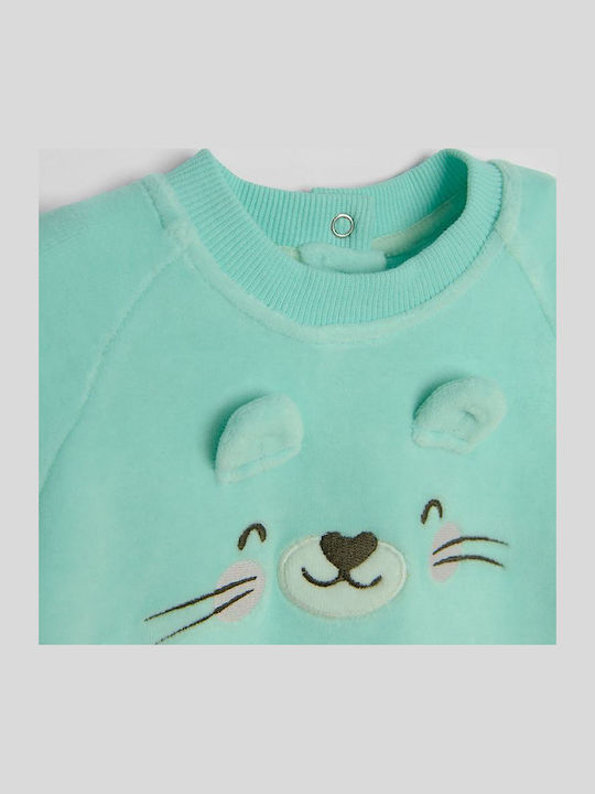Kids Tracksuit Light Blue 2 Pieces