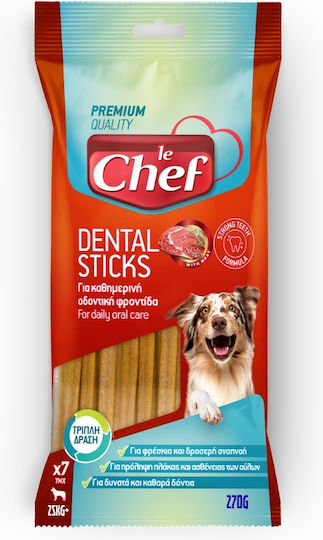 Le Chef Le Chef Hundezahnpflege Mastoμενο Stick für Hunde gegen Stein & Platte 270gr