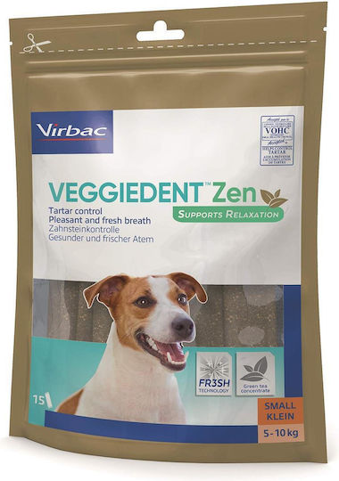 Virbac Veggiedent Λιχουδιά για Σκύλους κατά της Πέτρας & Πλάκας 228gr