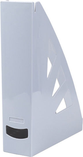 Office Products Θήκη Περιοδικών Αρχείου Πλαστική Γκρι