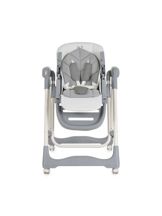 Moni Baby Highchair 2 in 1 with Adjustable Height Gray